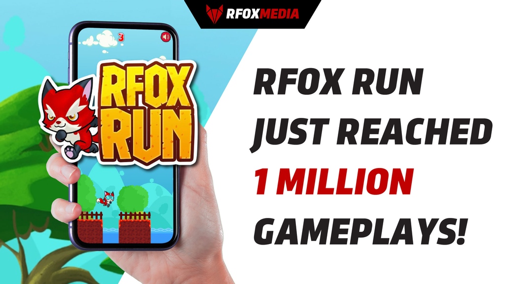 RFOX_MEDIA's tweet photo. ๐ Achievement Unlocked ๐
#RFOXRun ๐ฆ has just reached 1 million gameplays in 1 week, and this wouldnโt have been possible without your support. Thank you, #Myanmar!๐
#TGIF and donโt forget to follow @RFOXMedia to stay up to date with our latest news and announcements! $RFOX https://t.co/nnGcGaiKEj