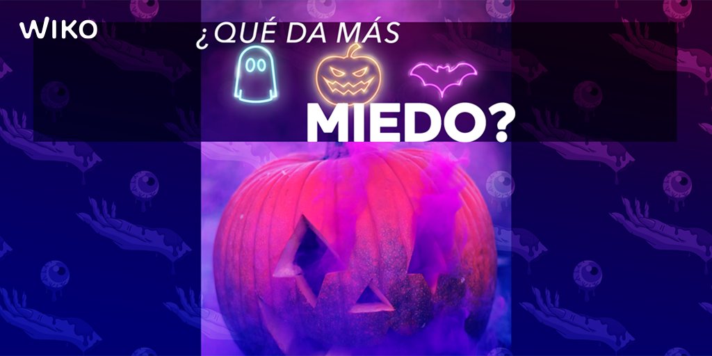 TU PEOR PESADILLA ES...⬇️

👻El móvil fantasma: Palparte el bolsillo y no notar el móvil.
🎃El móvil que te da calabazas con un "No eres tú, soy yo que tengo la memoria llena".
🦇¿O el móvil murciélago? Al que le vuela la batería y a media tarde te deja tirado.

 #Halloween #WIKO