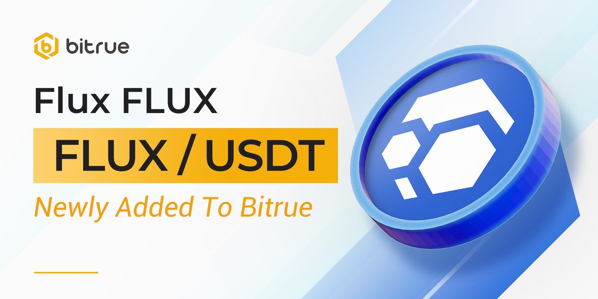 RunOnFlux's tweet photo. We are pleased to share that $Flux will be added to @BitrueOfficial exchange after winning the community voting process! Grats to all the helped! Trading will open soon! #Flux #web3 #CloudComputing #blockchain #DeFi https://t.co/KgLjZEsild