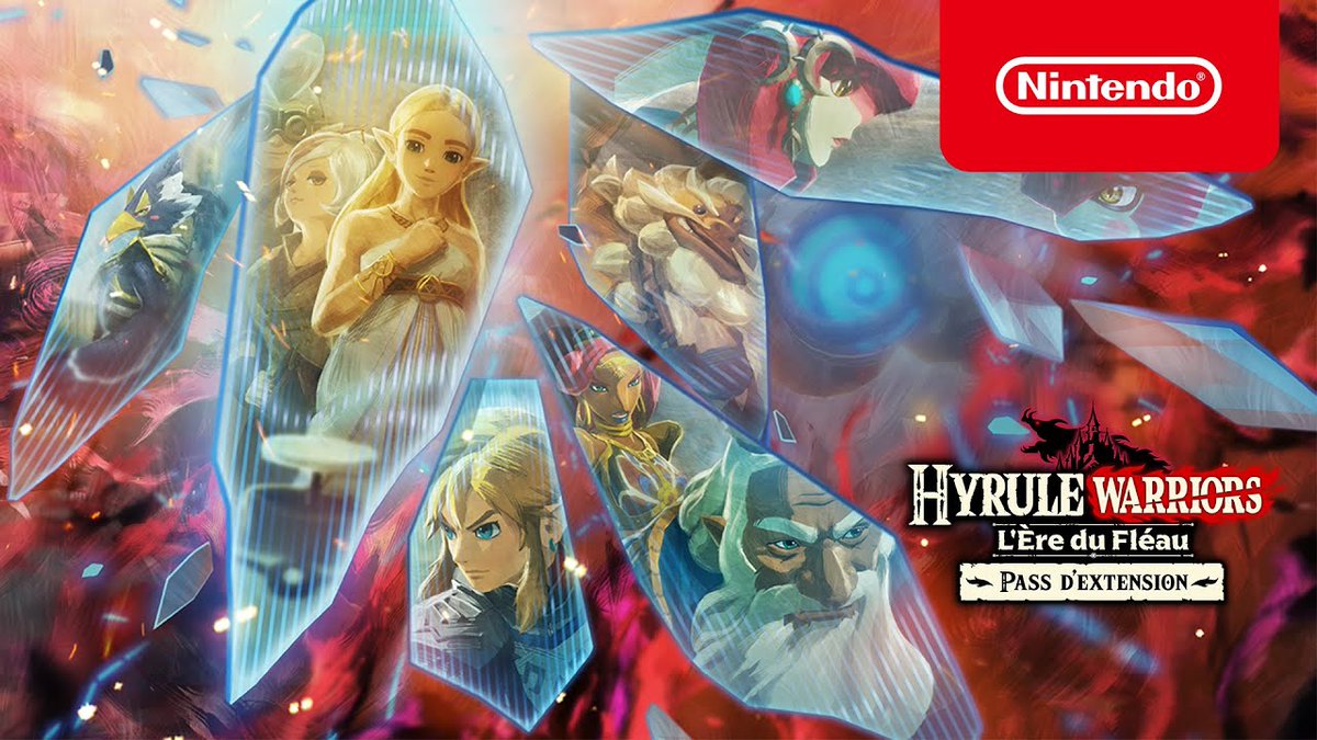 LegendOfZeldaFR's tweet photo. Cette nuit est sortie la vague 2 des DLC de Hyrule Warriors l'ère du fléau avec au programme un scénario inédit et de nouveaux personnages !

Il est temps de retourner à Hyrule et d'y abattre le mal qui y réside ! https://t.co/HY2xjCxVGN