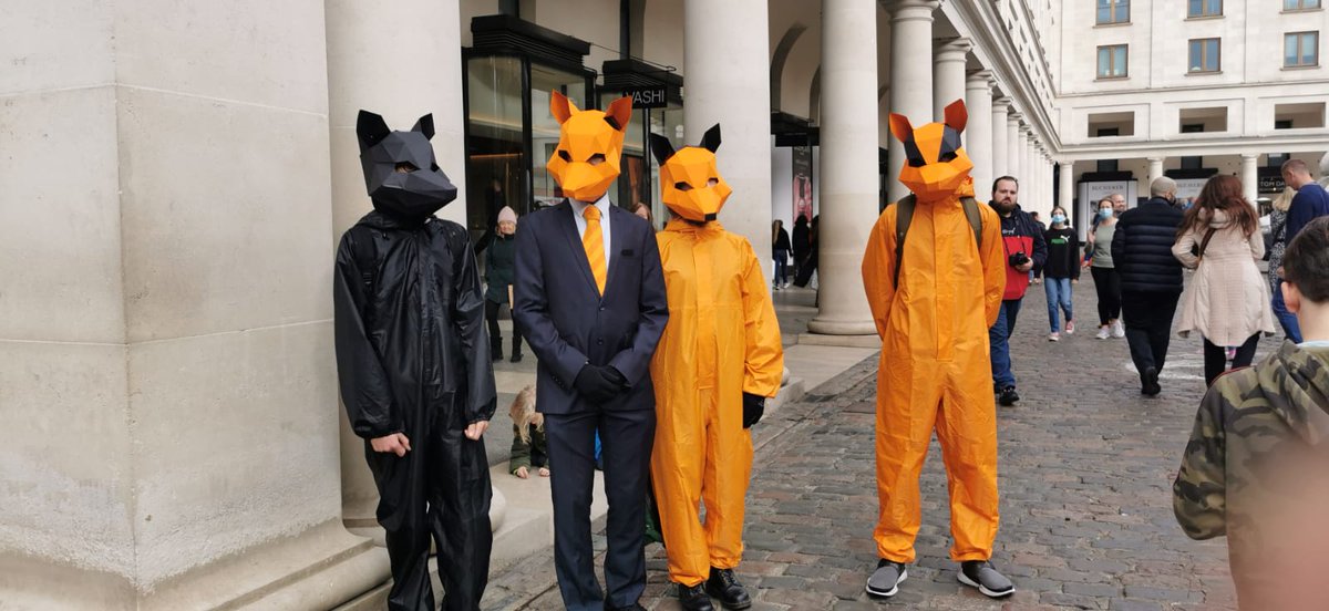 Did you get a chance to see Mr Fox the past 2 days around London?

The #FoxGame is kicking from Sunday.

Don't miss out. 🦊
➡️foxinaboxlondon.uk