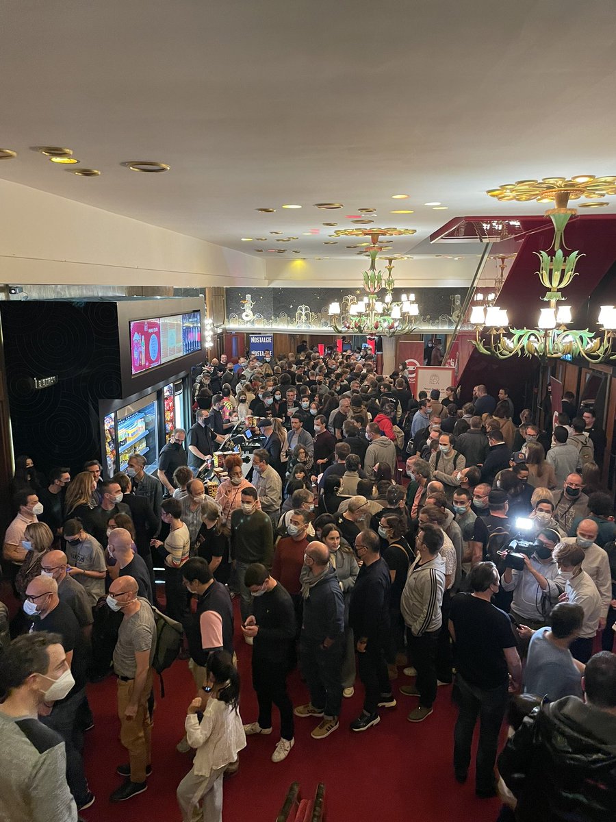 citizenkidmedia's tweet photo. . @Citizenkid_ hier soir à la #Retronight #Goldorak au @LeGrandRex cc @TF1 @Telerama @CoyoteMag @nostalgiefm #PrimeProd https://t.co/t7ZGaPoQkN