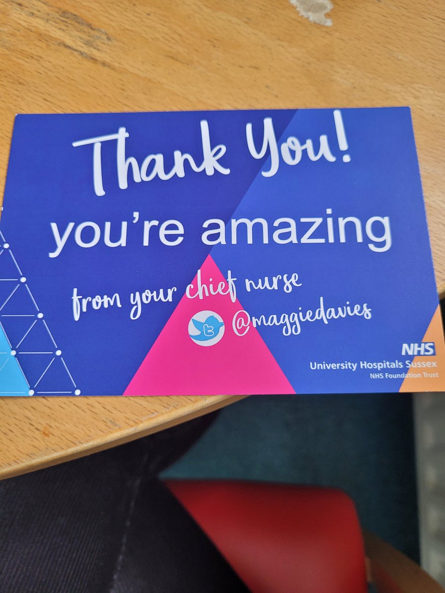 Megly1985's tweet photo. Thank you so much @maggiedavies for the lovely hand written note of congratulations sent via internal post!! So nice to receive your card.

We have mini pumpkin pies in Pathology today if you would like some?

#postcard #thankyou #thrilled #award #surcrose #minipumkinpies https://t.co/Epb9EwbtVM