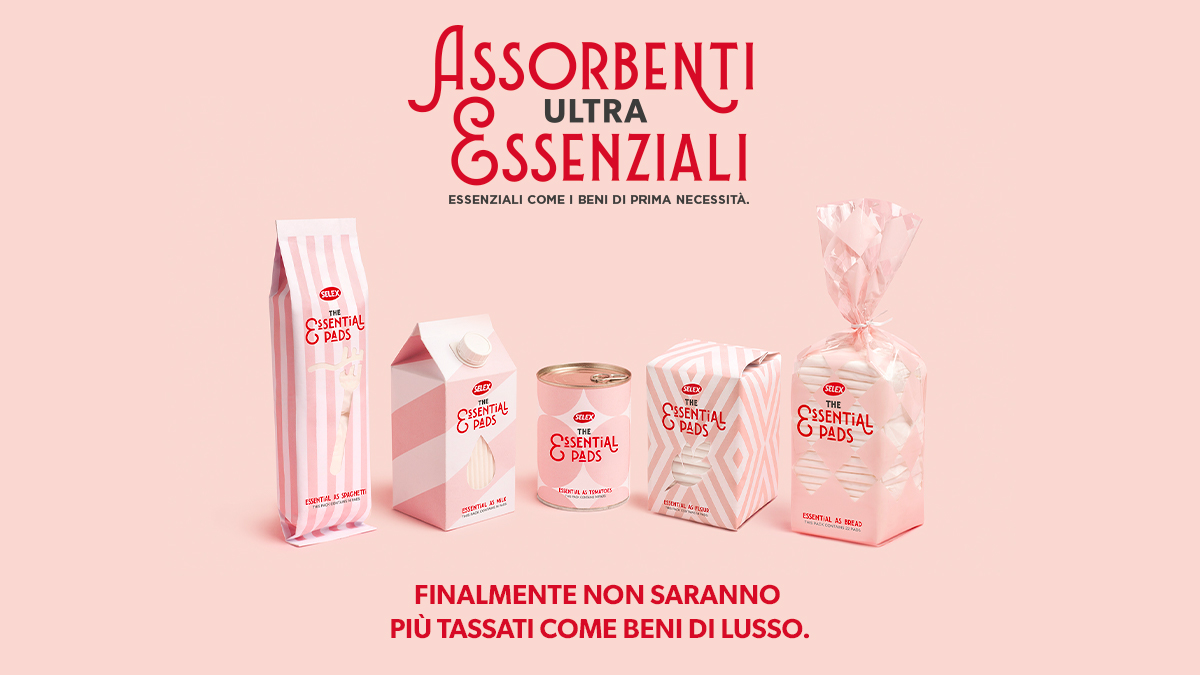 Nel 2019 lanciavamo l'iniziativa "Assorbenti ultra essenziali" a sostegno della riduzione dell'IVA sugli assorbenti. Ecco finalmente il primo passo: la Legge di Bilancio che la abbasserà dal 22% al 10%. Perché la scelta giusta è quella che facciamo insieme, anche per le donne.