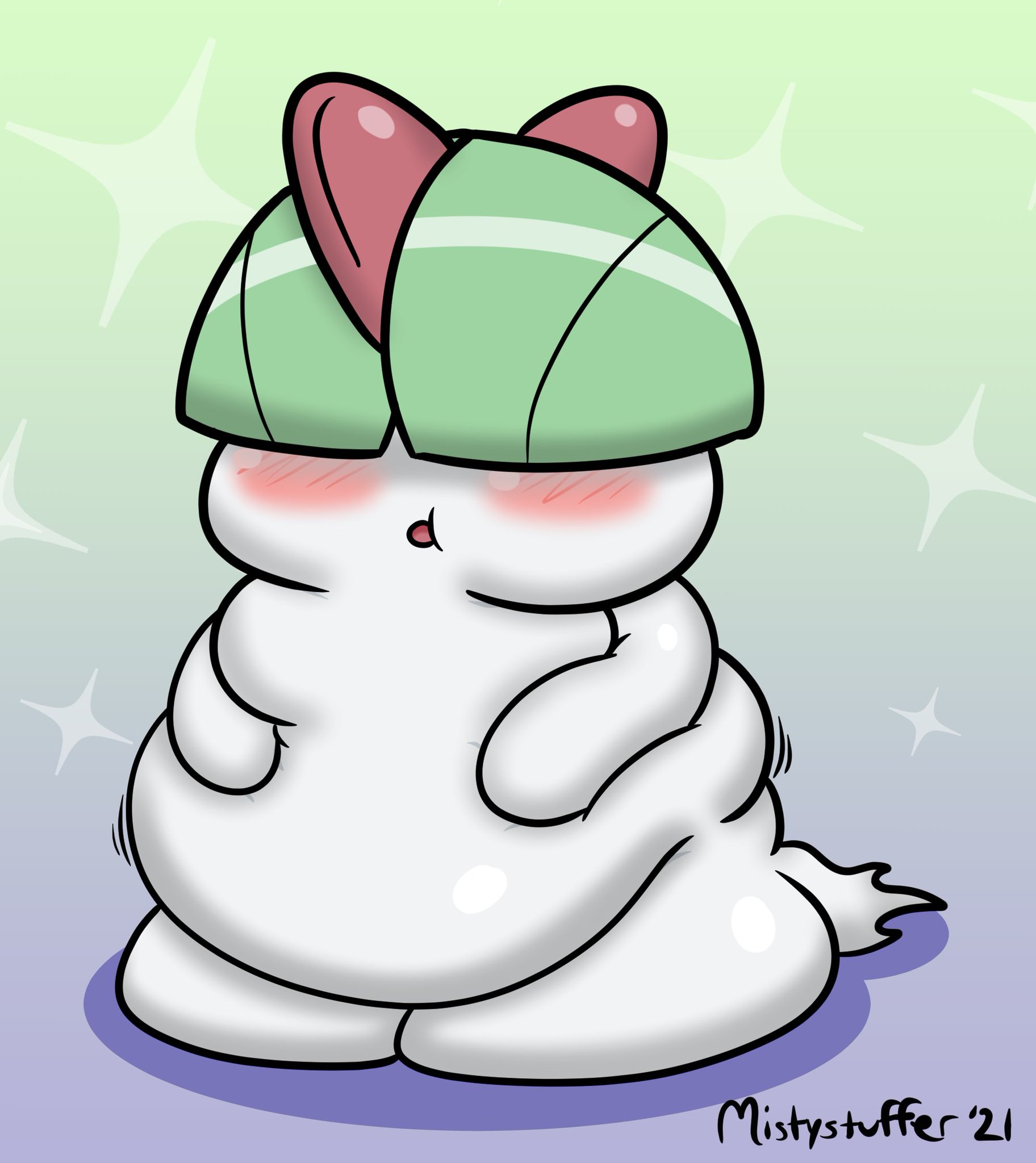 Mistystuffer on Twitter: "#Ralts, one of the few actual #Pokemon I\