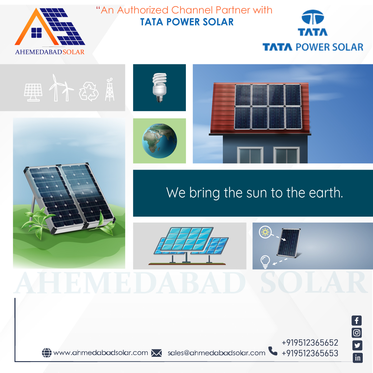 ahmedabad_solar's tweet photo. #AhmedabadSolar #RooftopPanelSystem for Home in #Ahmedabad
#RooftopSolarPowerSystem providing your electricity bills by a save up to 92%.
🌐 Web : https://t.co/qPEzWwNnZI
#SolarRooftopPanel #SolarRooftopInstallation
#SolarPower #SolarSystem #SolarPanelSystem #TataPowerSolar https://t.co/KcEXJMzz6X