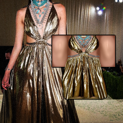 quannah chasinghorse! that she actually followed american them in met gala 2021 

i made her dress but in roblox version !

#roblox #robloxclothing #indigenous #nativeamerican 
#robloxdesigner