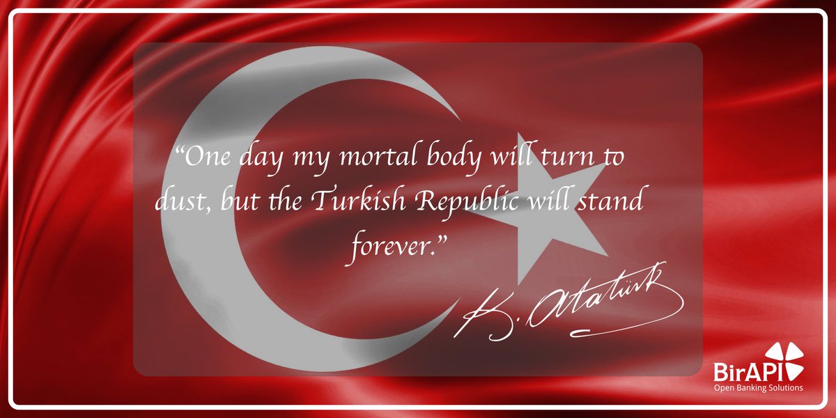 BirAPI_Official's tweet image. 29 Ekim Cumhuriyet Bayramımız kutlu olsun.🇹🇷