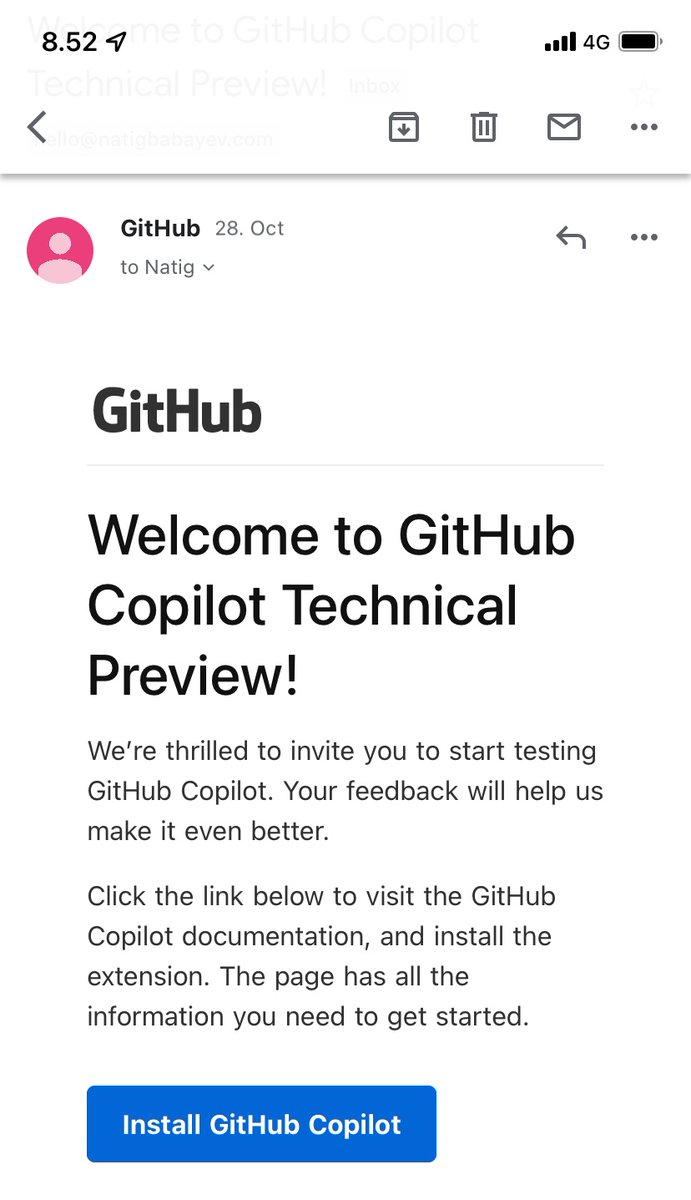 Finally 🎉 #GitHubCopilot #github