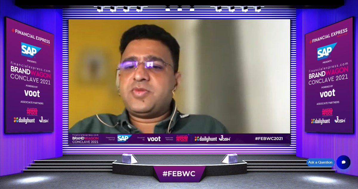 FinancialXpress's tweet photo. "Personalisation is most important in the after-sales journey."
โ #VivekSrivatsa, Head of Marketing, India and International Markets, Passenger Cars and Electric Vehicles, @TataMotors
Join now: https://t.co/qO8nhZctWs
#FEBWC https://t.co/aynsjZlddU