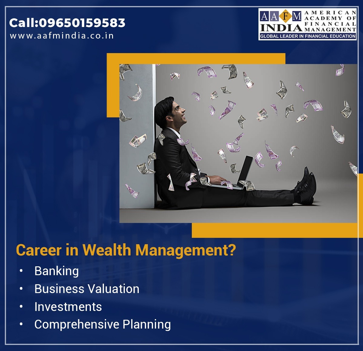 Anshirai5's tweet photo. Here are the career options after wealth management!
.
#Aafm #AafmIndia #FinancialPlanning
#wealthmanagement #financemanagement #finance #financialmanagement #wealthmanagementtips https://t.co/lJAfUNKiIu