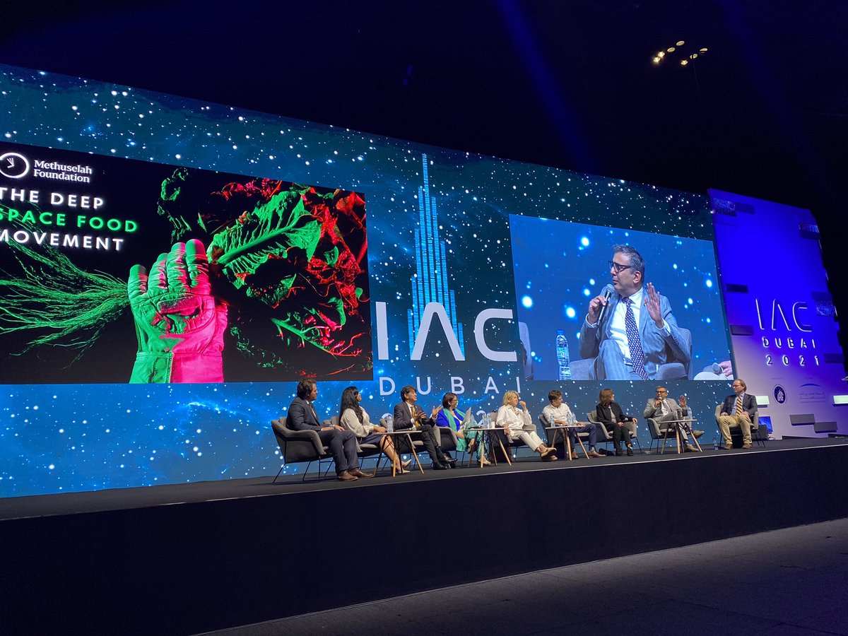 TryAstreas's tweet photo. Every astronaut should be able to cook &amp; customize their own food in space. - Anil Dave, Space Strategy Lead @TryAstreas #IAC2021 https://t.co/6rCQHRdley