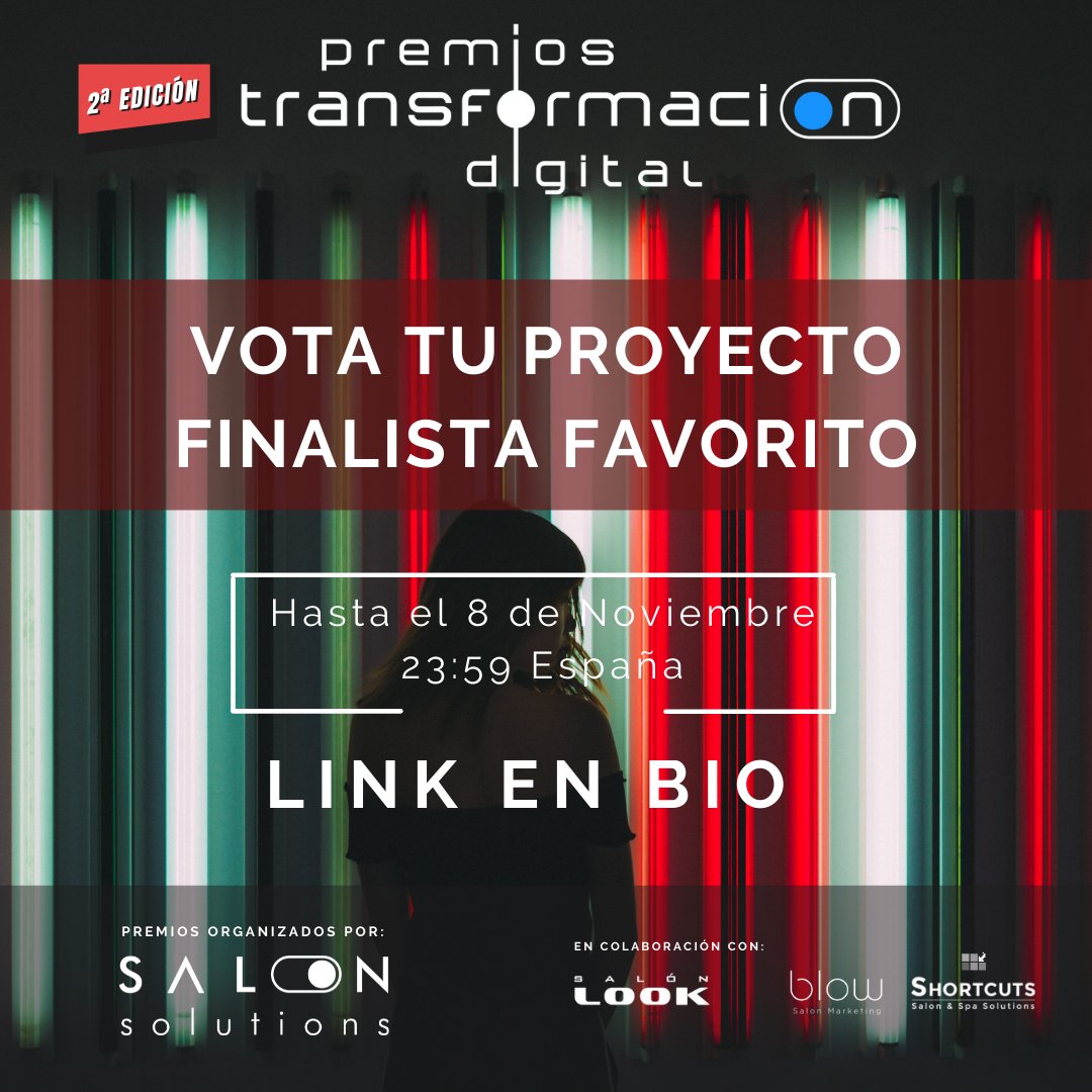 ShortcutsESP's tweet photo. ¡Ha llegado el momento! Inician las votaciones de los finalistas en la 2ª edición de los Premios a la Transformación Digital para salones de Peluquería, Belleza, Barbería y otras iniciativas empresariales.Vota tu favorito https://t.co/4LzyPZ40kF  
#peluqueria #estetica #barberia https://t.co/EUHcfqMkjS