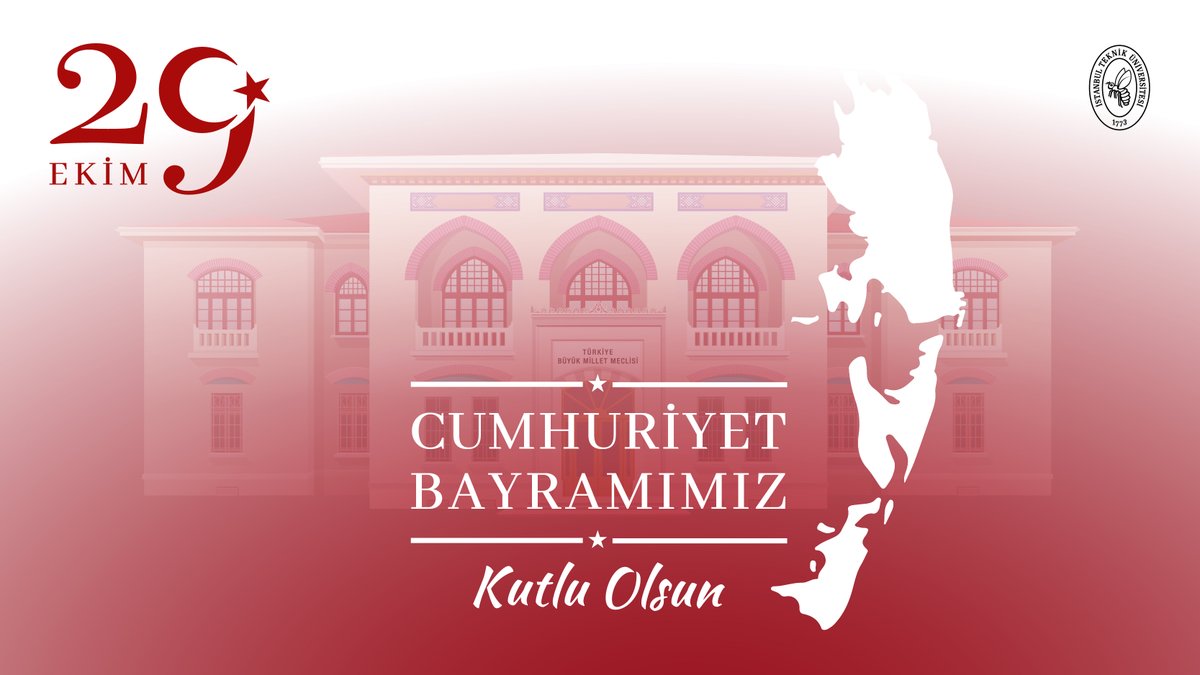 itu1773's tweet photo. Bağımsızlığımızın teminatı olan ve ülkemizin kuruluşunu temsil eden Cumhuriyetimiz bugün 98 yaşında… Cumhuriyetimizin kurucusu Gazi Mustafa Kemal Atatürk’ü ve silah arkadaşlarını saygı ve minnetle anıyoruz. #29EkimCumhuriyetBayramı’mız kutlu olsun! 🇹🇷 https://t.co/52Dx8GUjum