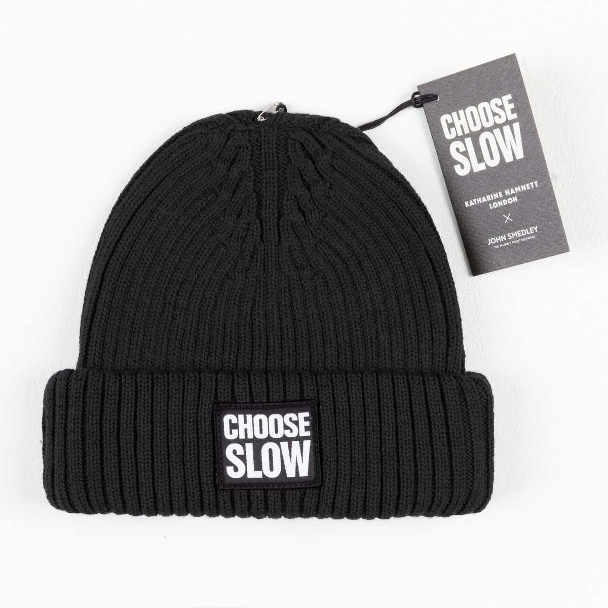 JohnSmedley's tweet photo. Stand out for all the right reasons this winter with our chunky beanie style hat, made in collaboration with @khamnettlondon. Featuring the slogan #chooseslow which has been added as an embroidered patch to the base garment.
Available at https://t.co/Mdvp1S4TDB.
#madeinengland https://t.co/Djt2CdPFrE
