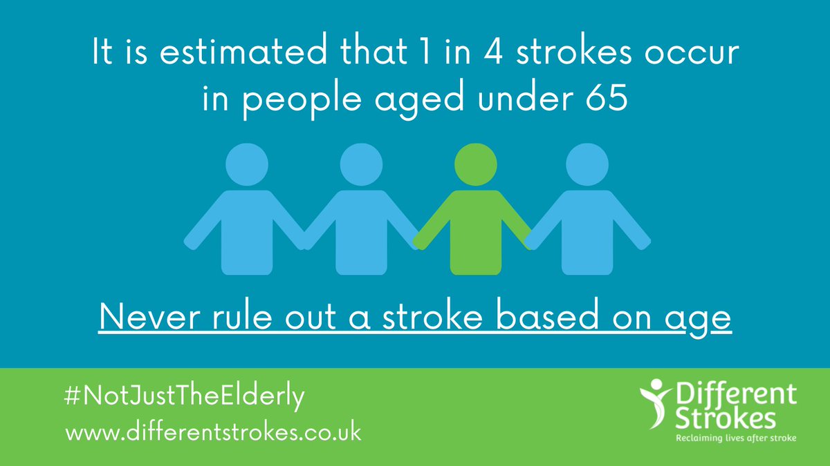 t's #WorldStrokeDay today and every year we encourage you to use your voice and flood the internet with your stories and experiences to help address misconceptions around stroke in under 65's. 

Share your story #NotJustTheElderly and let your voice be heard today.