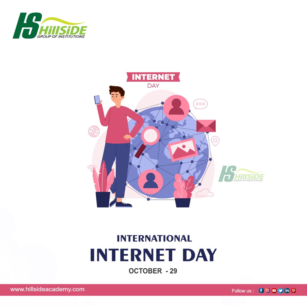 hillsidebschool's tweet photo. International internet Day.
 #internet #wifi #technology #InternationalInternetDay #instagram #fibraoptica #marketing #online #tech #telecom  #business  #web  #marketingdigital #network #digital #computer #socialmedia #smartphone #wireless #software #cybersecurity #google  #bhfyp https://t.co/85pFBLsPGM