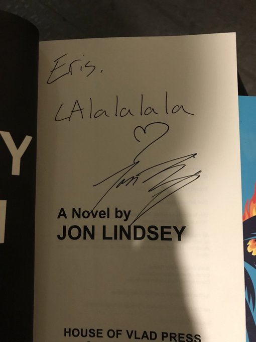 He was like &ldquo;I don&rsquo;t know what to write&rdquo; and then this. Why didn&rsquo;t I think of this!! Thank you ⁦@JonJonLindsey⁩