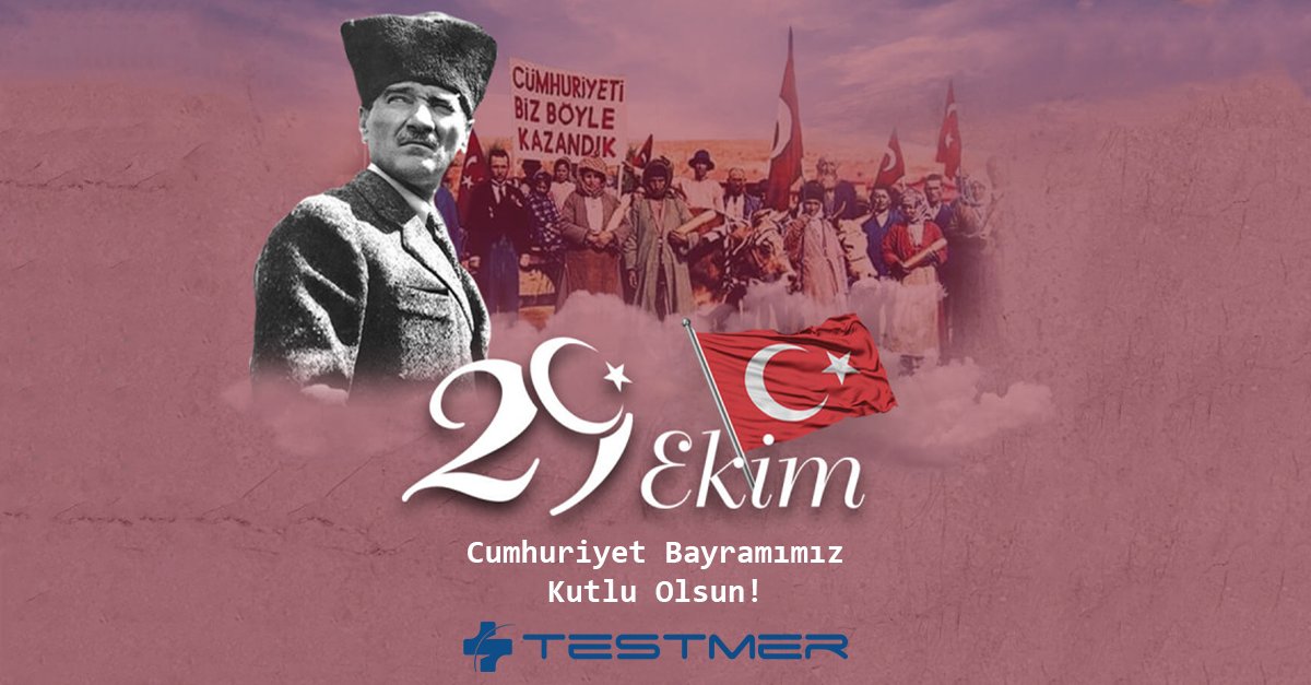 29 Ekim Cumhuriyet Bayramımız Kutlu Olsun! #29Ekim #CumhuriyetBayramı