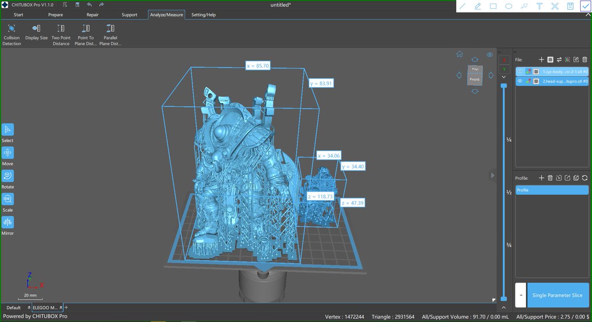 chitubox's tweet photo. We appreciate the free #3DModel 👉https://t.co/aPWO7txDgG offered by Ghamak to enrich our participants' options of #creation for🚀#CHITUSPEED.
How to participate?
1.Get a 30-day FREE #CHITUBOX Pro license;
2.Share a program screenshot;
3.Tag CHITUSPEED
@CHITUBOX.
#3dprint #STL https://t.co/ICzmXvSn4A