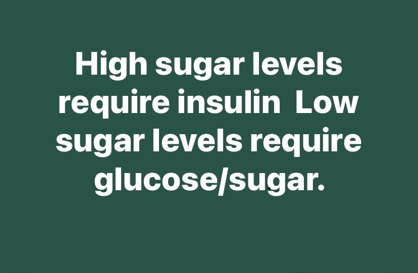 DoctorABC_UK's tweet image. Treatment for high and low sugar levels. Your casualty may also consider their diet and exercise. #firstaidquiz #refreshyourfirstaid #firstaidknowledge #firstaid