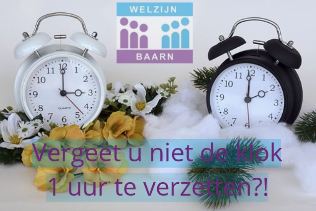 Vergeet u vanavond niet de klok op wintertijd te zetten? 
#winter #wintertijd #klok #warmewinteravonden