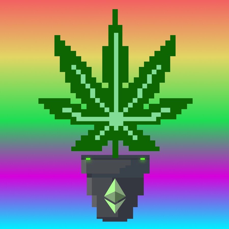 ethybuds's tweet photo. In celebration of ETH hitting a new ATH of $4,400 here’s a preview of our Vitalik OG strain 🍾🥳 #ETH #Ethereum #NFT #Ethybuds #DigitalStrains https://t.co/tOrY8NBSYo