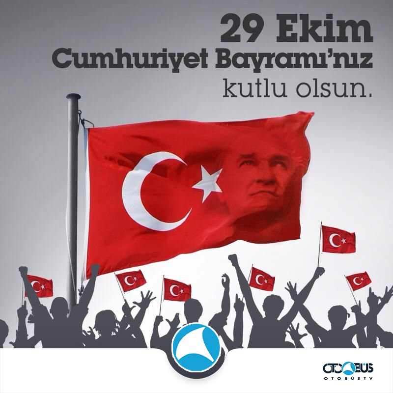 29 Ekim Cumhuriyet Bayramımız Kutlu Olsun
#29EkimCumhiyetBayramı