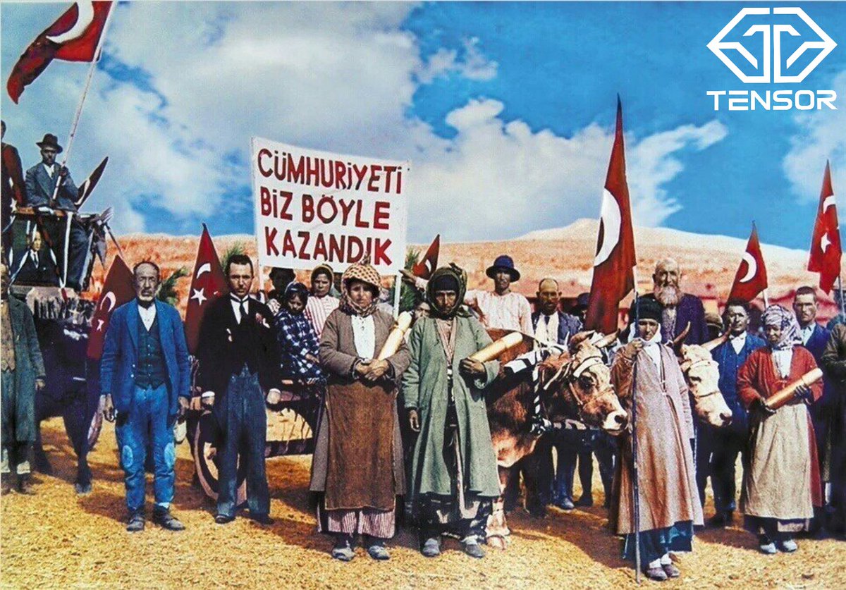“Daima milletin sevgi ve güvenine dayanarak hep birlikte ileri gideceğiz. Türkiye Cumhuriyeti mesut, muvaffak ve muzaffer olacaktır.” - Atatürk

98. Yılında Cumhuriyet Bayramımız kutlu olsun!