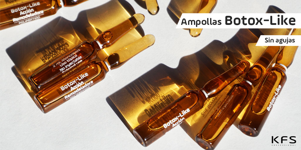 KfsProfessional's tweet photo. Las nuevas ampollas Botox-Like es el complemento ideal que tu piel necesita para revivir su luminosidad, reafirmarla y reducir las arrugas.
¡Pruébalo! https://t.co/k7AuecHvLQ https://t.co/IYbDcOFufT