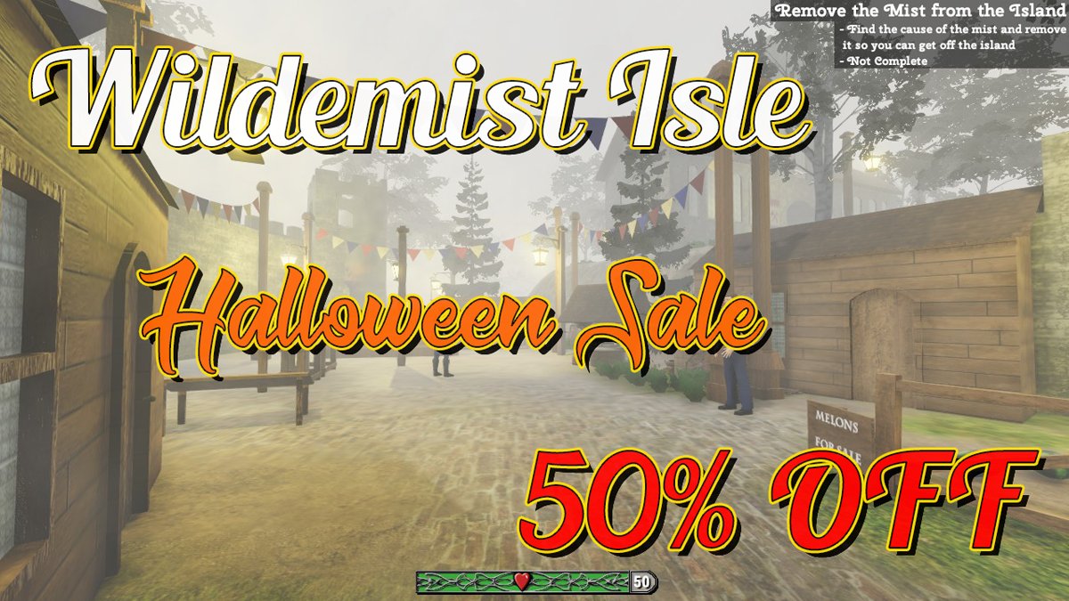 GamesSwoop's tweet image. Why not try out Wildemist Isle this #Halloween #pcgames #indiedeveloper store.steampowered.com/app/1227100/Wi… #HalloweenSale #Steam #SteamSale