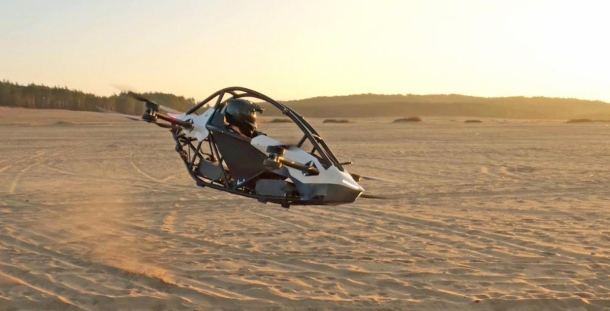 DeepTechWatch's tweet photo. A Swedish #startup has designed the Jetson ONE, a personal electric #aerialvehicle that ‘anyone can own and fly’ — if you have $92,000 lying around to buy one. According to the company, the vehicle can fly up to 1,500 meters high.
#AI #Drones https://t.co/QTXd5gjLmW