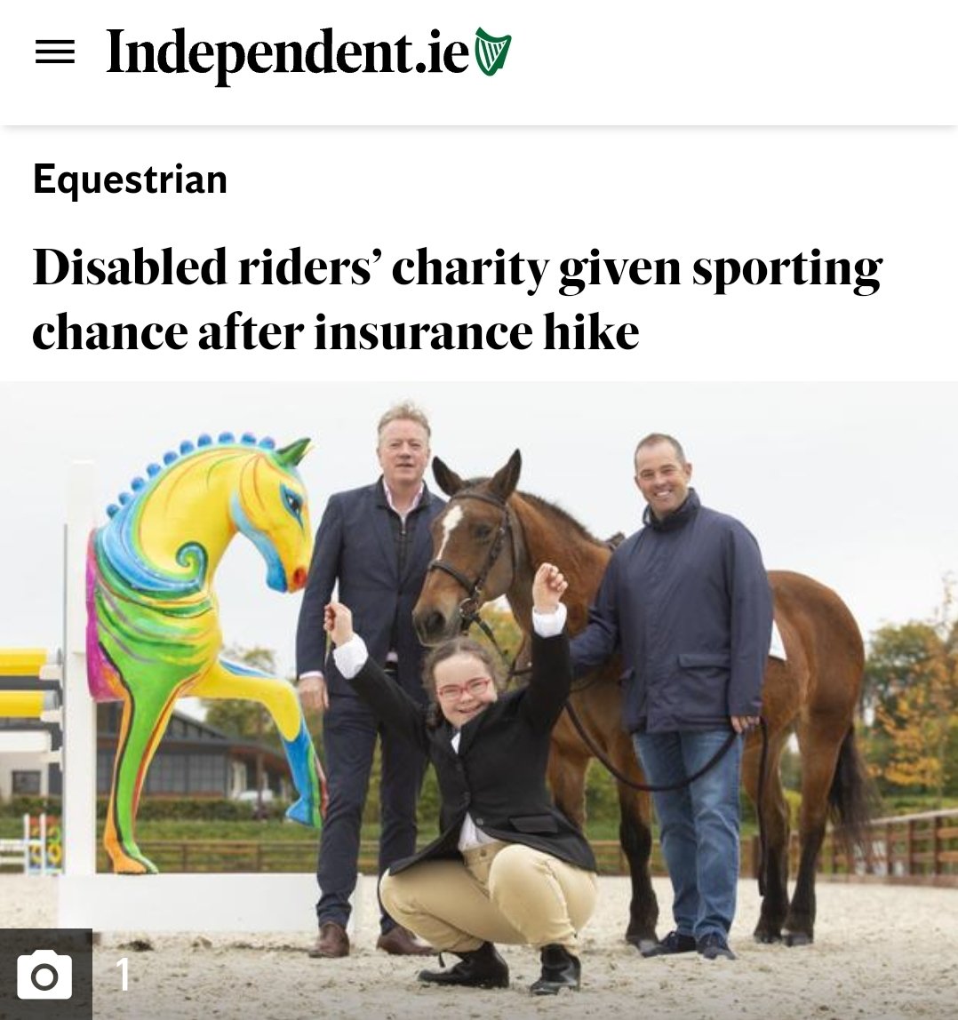 "People with disabilities who hire personal assistants to help them live independently have also struggled to get insurance cover after being told there is 'no appetite' for care-type risks here."

#InsuranceReform 

independent.ie/sport/other-sp…