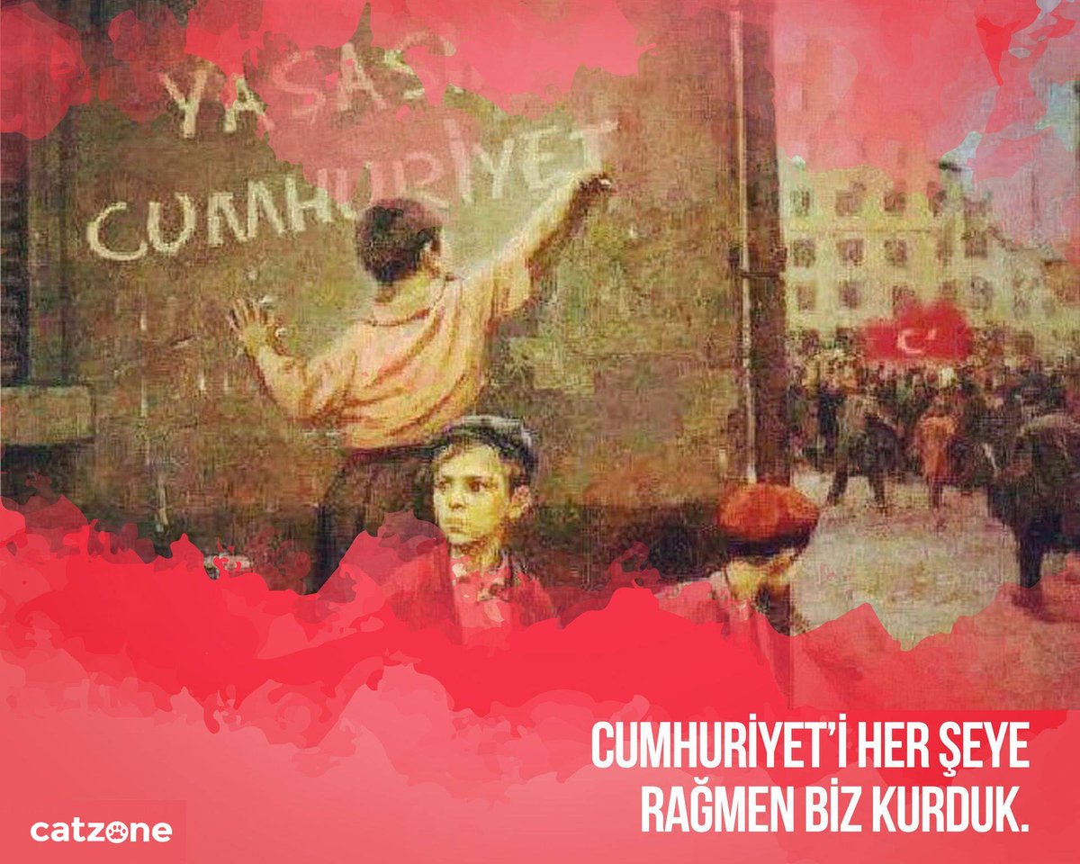 catzonecat's tweet photo. Cumhuriyet Bayramımız Kutlu Olsun ! #cumhuriyetbayramı #cumhuriyet https://t.co/bPM4xPdC3T