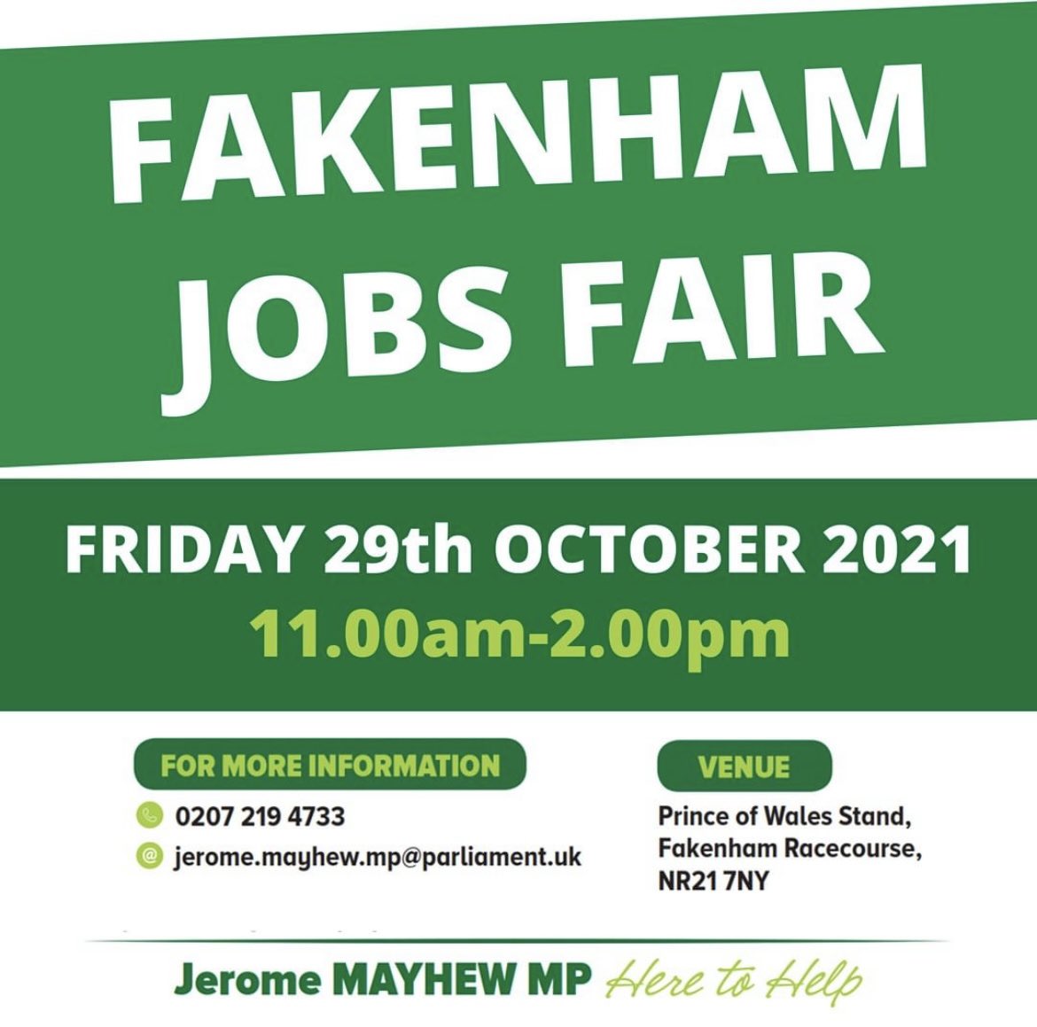 Come and find us at the #fakenhamjobsfair #careergoals #HospitalityJobs