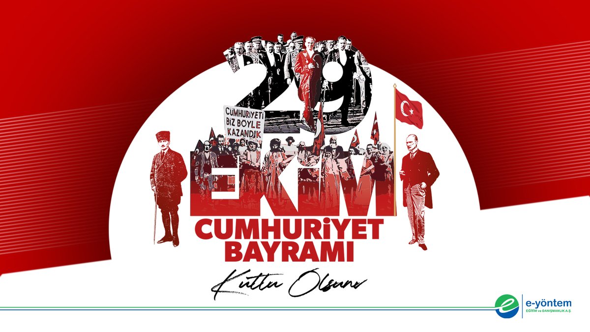 29 Ekim Cumhuriyet Bayramımız Kutlu Olsun.

#CumhuriyetBayramı