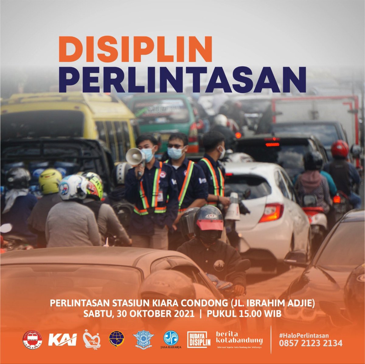 Hayu Disiplin, Pasti Bisa!

Kegiatan #DisiplinPerlintasan merupakan kegiatan edukasi di Perlintasan Sebidang dan Terbuka untuk siapapun dengan menerapkan protokol kesehatan!

<a href="/KAI121/">Kereta Api Indonesia</a> <a href="/dishub_jabar/">Dishub Jabar</a> <a href="/keretaapikita/">Kereta Api Kita</a> <a href="/mas_didiek/">Didiek Hartantyo</a>  <a href="/infobdg/">BANDUNG ᮘᮔ᮪ᮓᮥᮀ</a> <a href="/PRFMnews/">Radio PRFM</a>