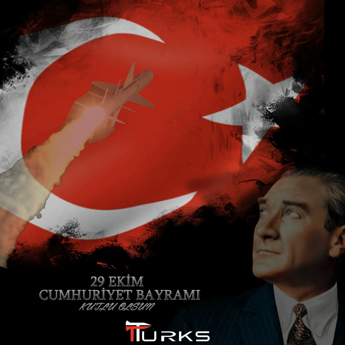 tturksrocket's tweet photo. Ey yükselen yeni nesil! İstikbal sizsiniz. Cumhuriyeti biz kurduk, onu yükseltecek ve yaşatacak sizsiniz. 29 Ekim Cumhuriyet Bayramımız kutlu olsun! 
#29Ekim1926 #29EkimCumhiyetBayramı #29EkimCumhiyetBayramımız #Cumhuriyet
#bayram https://t.co/tXgwkYJ4AY