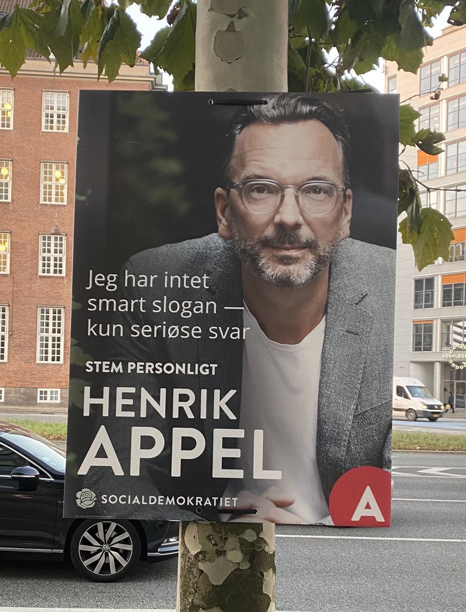 Jeg vil mene Henrik er kommet dårligt fra start. #kv21 #dkpol