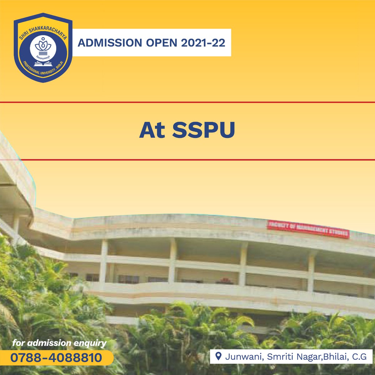 official_sspu's tweet photo. Give wings to your dream career with SSPU!!

Join us to get:

✔Education according to the ever-changing dynamic industry trends.

✔Opportunities to learn with the industry leaders &amp; learn from their experiences.

#technology #University #educate #admissions2021 #sspu https://t.co/Txh3fRYseC