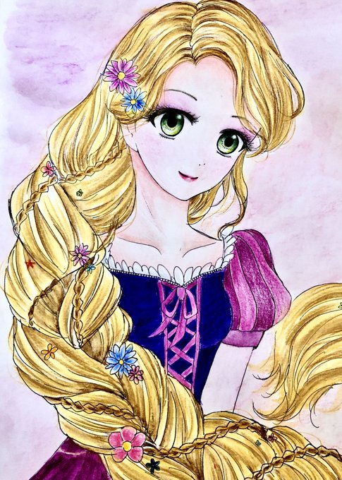 ラプンツェルのtwitterイラスト検索結果