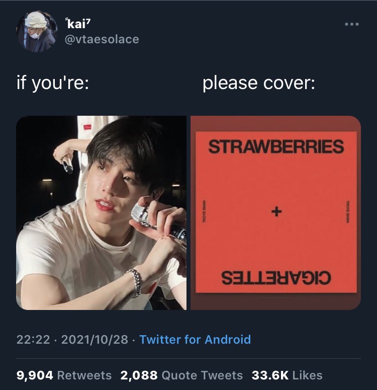 indomyfess's tweet photo. -idm myy, knp sih army banyak yg pengen jk untuk cover ini? aku blm pernah denger lagunya soalnya hehe, suaranya cocok bgt kah? atau karna apa? https://t.co/Mgpw9p5WVR