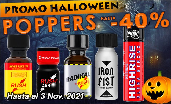 poppersshopes's tweet photo. 🎃Este Halloween no te pierdas nuestros #Poppers con super descuentos
🎉https://t.co/IQdGZQ177I
#halloween2021 #popperpig #bateproud #batespread #ventapopper #IronFist #radikalpopper #rushpopper #poppersshopes https://t.co/mr0gDXoKi5