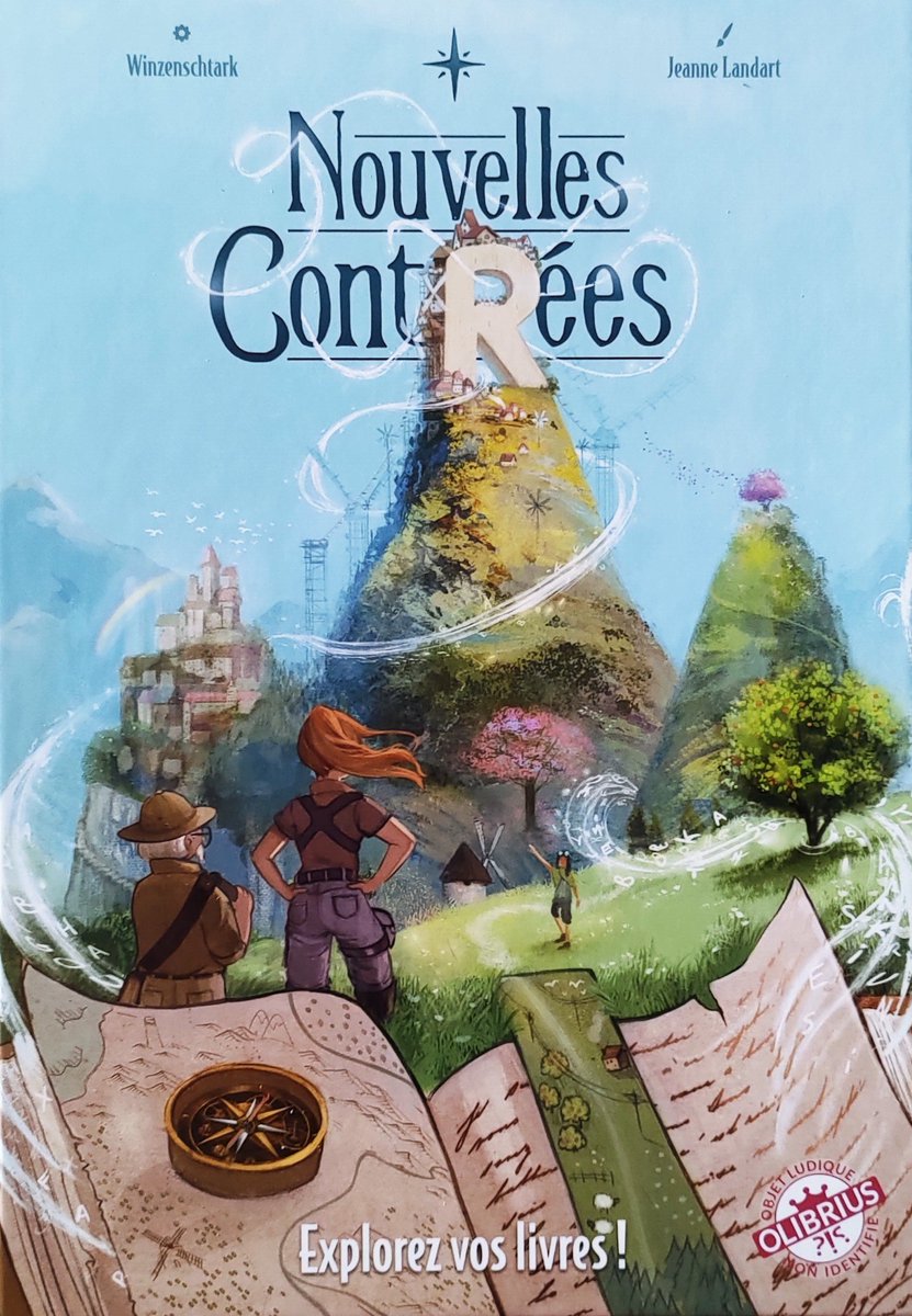 classedebruce's tweet photo. Sortie aujourd'hui chez @OlibriusOLNI de "Nouvelles Contrées", jeu coopératif modulable très original pour 2 à 6 (10+) qui amène à "explorer" le livre de son choix. Nul doute que bibliothécaires et documentalistes vont se pâmer... 😉
https://t.co/Z2RpdK9uwV
#j2s https://t.co/ogLNjnsc2Y