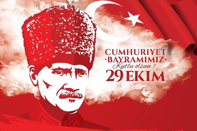 29 Ekim Cumhuriyet Bayramımız Kutlu Olsun.
