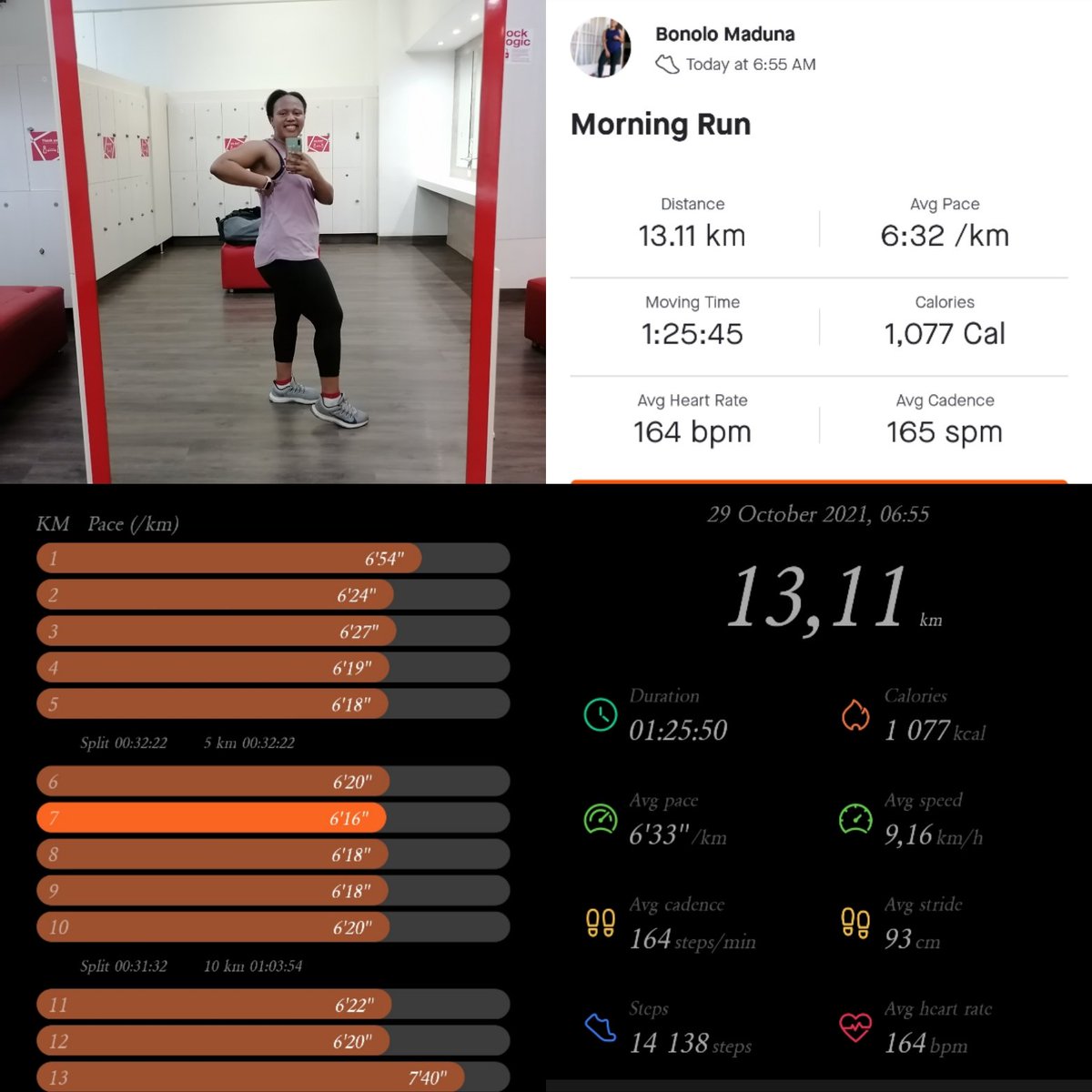 _Bonny_m's tweet photo. I'm closer to my goal. Rent paid, I mean a little drizzle won't hurt anybody βΊοΈπ€ΈπΎββοΈ.
#RunningWithTumiSole #FetchYourBody2021 #TGIF #90daymovement
Hello Friday π https://t.co/LtOCUk7azh