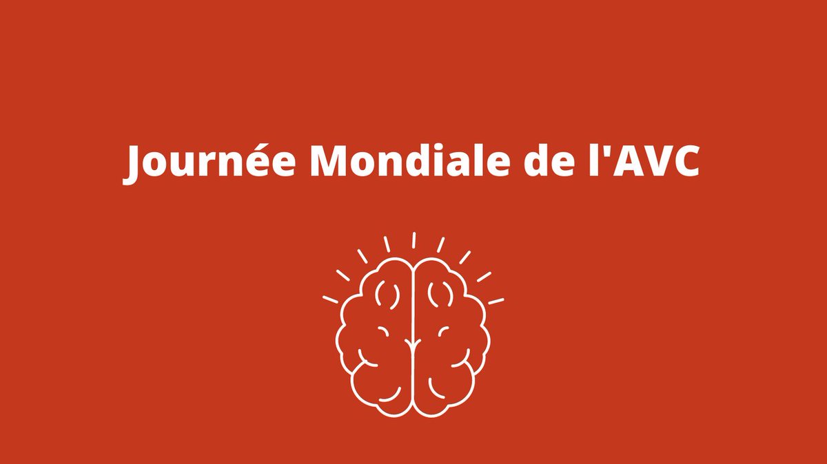 #JourneemondialeAVC
Encore 155 000 nouvelles victimes chaque année. 
On se mobilise pour informer sur l'#AVC et ses facteurs de #risques. Face à l'AVC, un réflexe: la #prévention. 

youtu.be/UmPq6zx1wbY