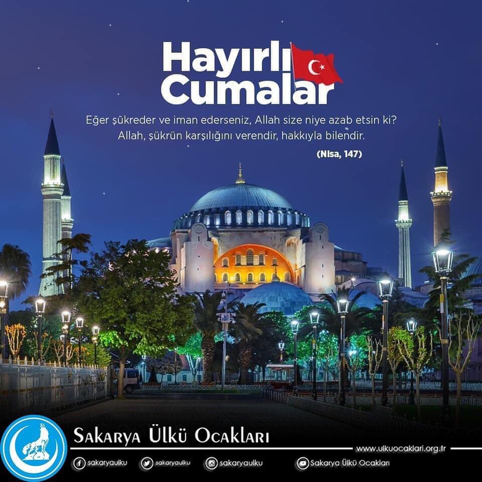 Hayırlı Cumalar.