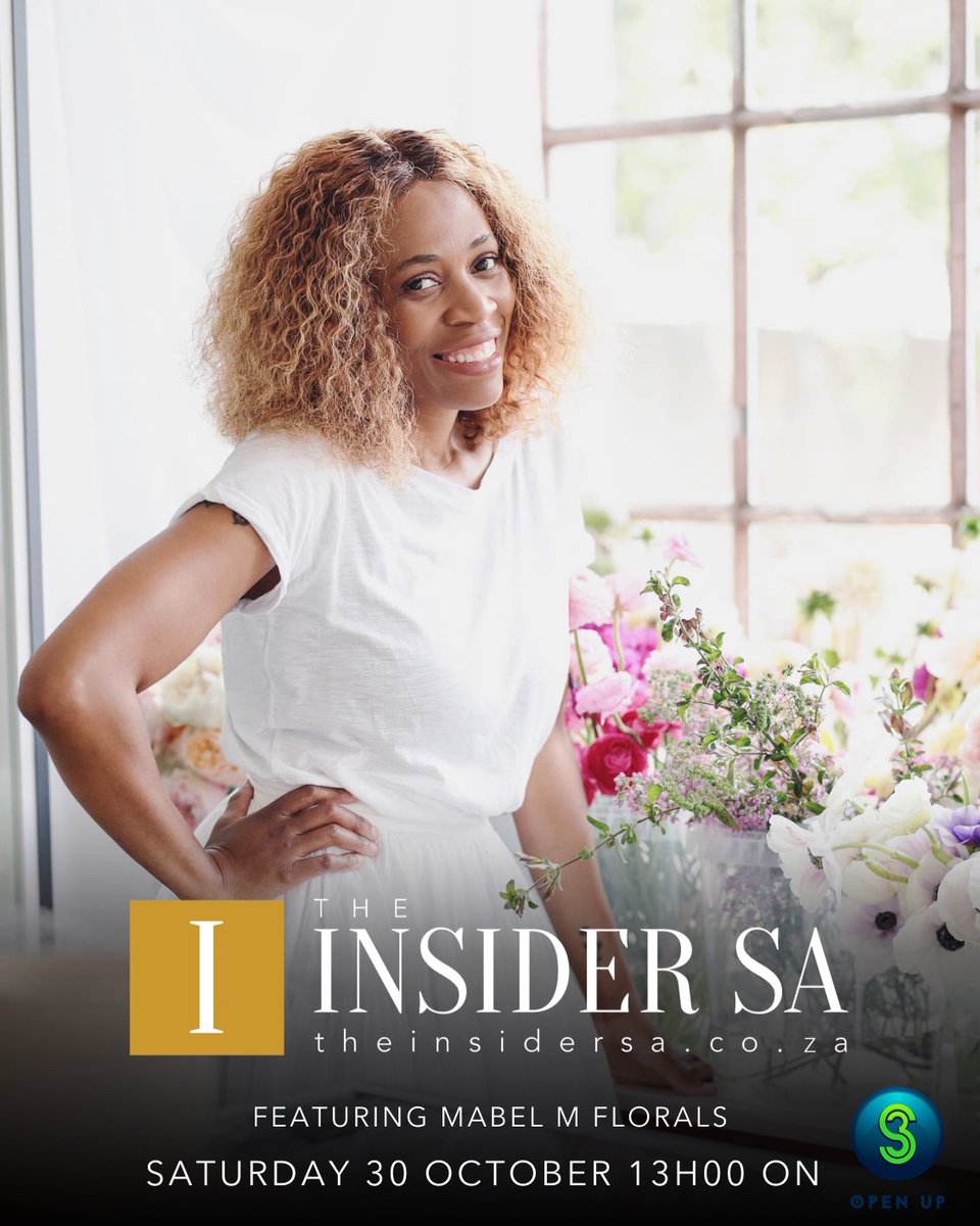 If you missed the last episode of <a href="/TheInsiderSA/">The Insider SA</a> tune in tomorrow on Sabc3 at 13:00. theinsidersa.co.za/celebrate-your… #GardenDaySA #TheInsiderSA