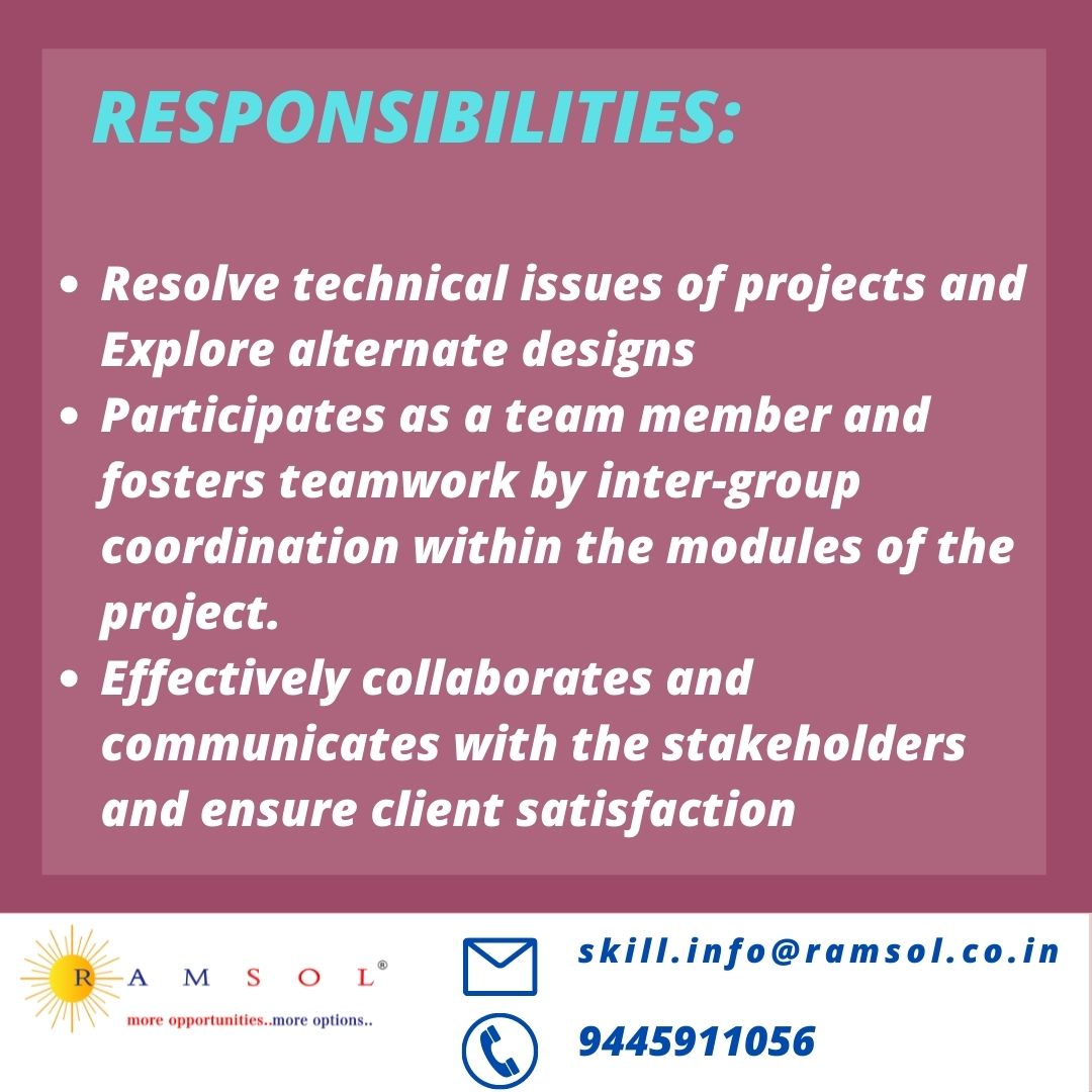 ramsolcorp's tweet image. Hiring for the role - Mainframe Developer 
#MainframeDeveloper #DeveloperJobs #DeveloperWorld #Jobsinindia #Jobs2021
 
Link : youtu.be/x-uiX_DDFwU